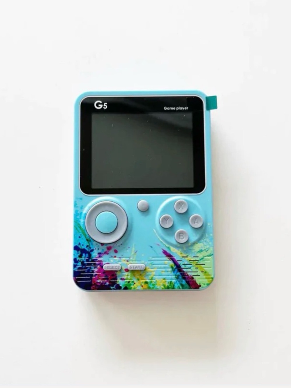 G5 Handheld Game Player Console Blue 720p HD 500 Built-in Games Region Free